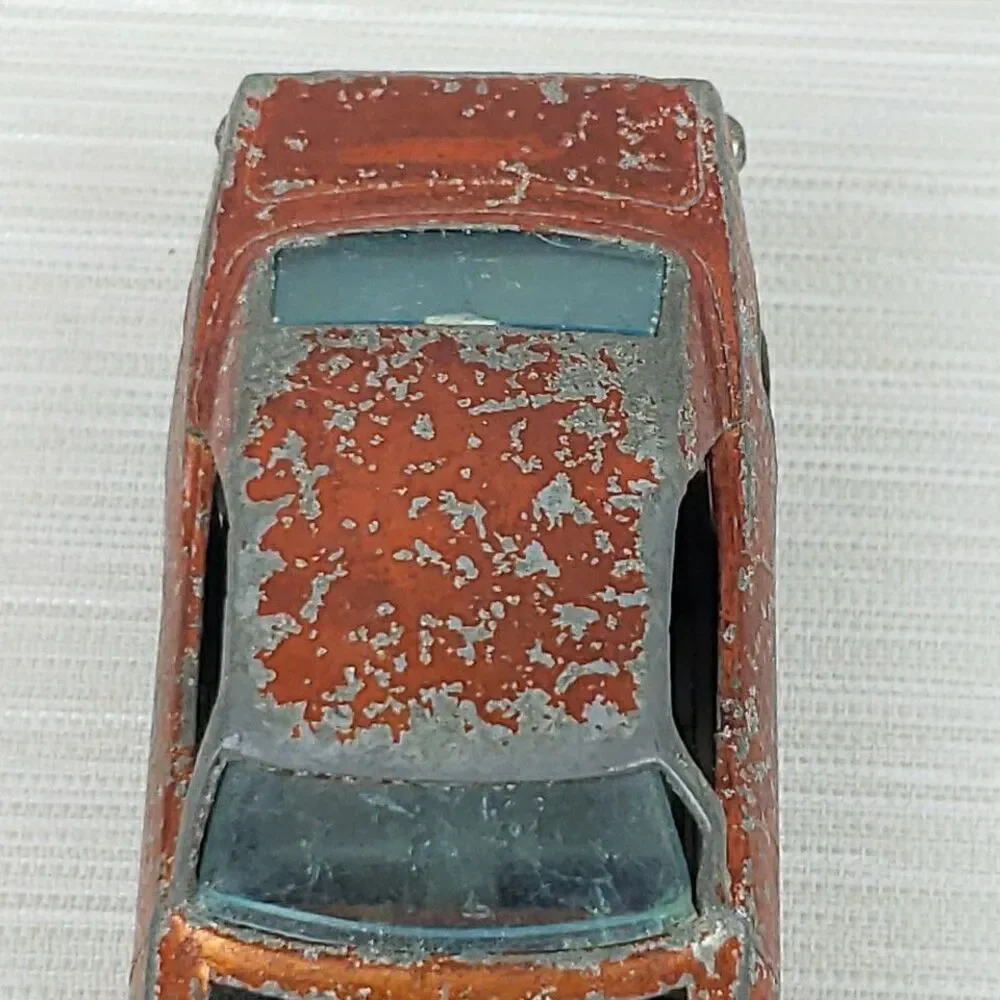 Vintage Hot Wheels Redline Custom Camaro Die Cast Car Hong Kong Mattel Toy Flaws